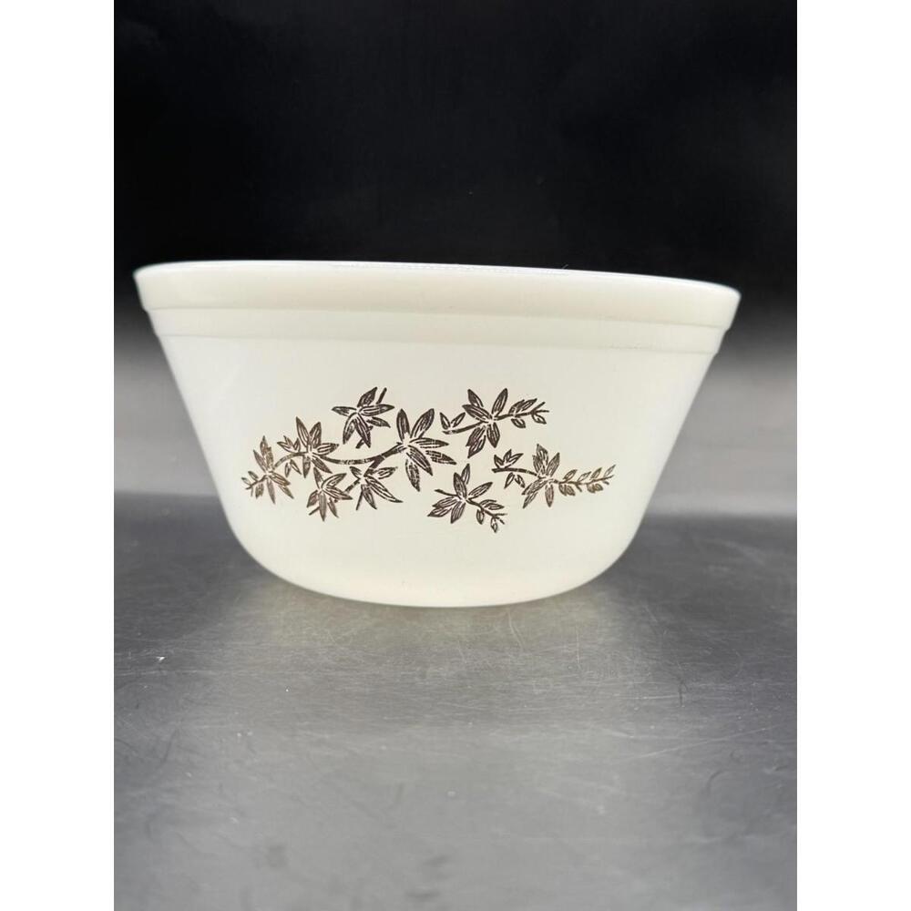 Vintage Federal Glass, Golden Glory, 7 in Bowl Rare